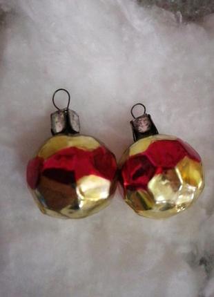 Мини елочные игрушки ссср *шарики*.