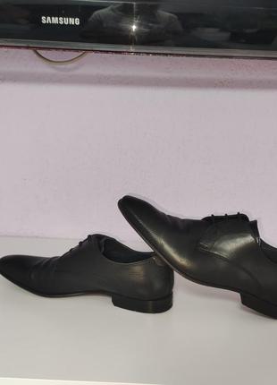 Мужские классические кожаные итальянские туфли. vero cuoio.2 фото