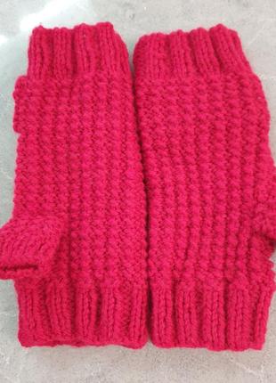 Теплі мітенки 9