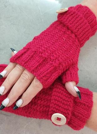 Теплі мітенки 3
