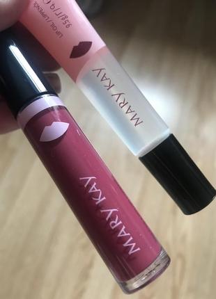 Набір для губ «матовість та сяйво» рожева роза мери кей