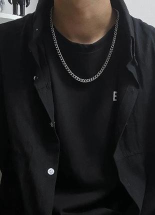 Ланцюжок з нержавіючої сталі чоловічі 6 мм 60 см