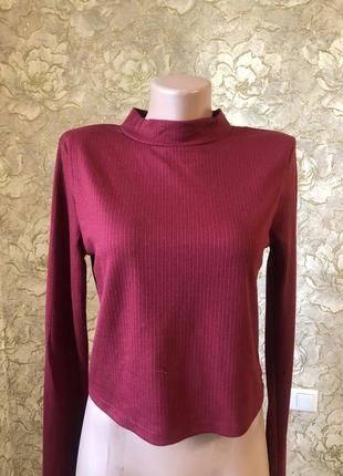 Водолазка в рубчик