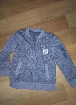 Бомбер на флисе