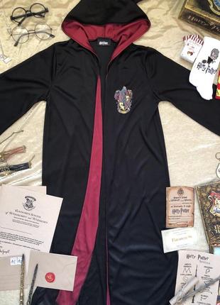 Мантия плащ с капюшоном harry potter гарри поттер на 10-12 лет