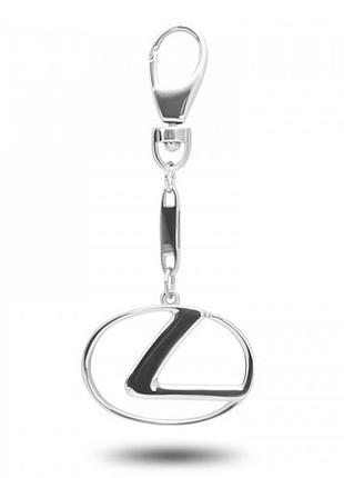 Срібний брелок, брелок на авто, лексус, lexus
