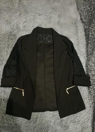 Кардиган з мереживом.