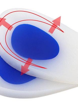 Силиконовые - гелевые подпяточники при боковой и центральной пяточной шпоре