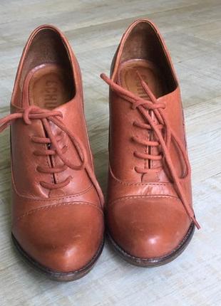 Продам офигенные кожаные ботинки schutz (37 размер)4 фото