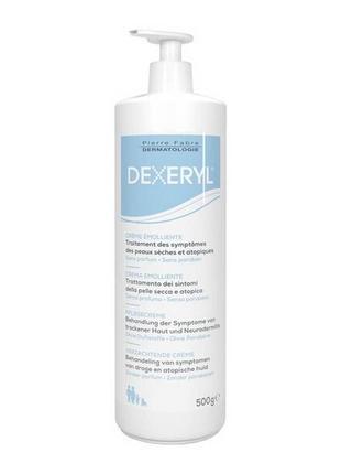 Крем смягчающий для сухой кожи dexeryl, 500 г франция1 фото