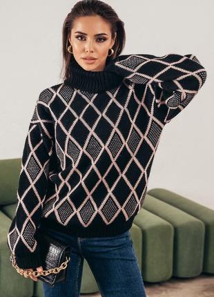 Стильный оверсайз свитер5 фото