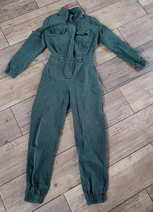 Теплий стильний комбінезон