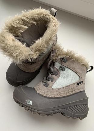 Зимові термо сапоги the north face 31 , 18 см