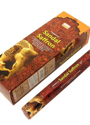 Набір пахощів darshan saffron sandal (шафран і сандал) 22668d