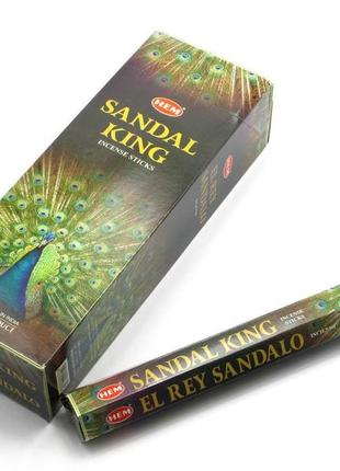 Набір пахощів sandal king (король сандалу) 6 шестигранників 27491k