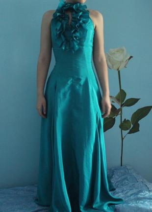 Блакитне плаття для випускного вечора або романтичних зустрічей1 фото