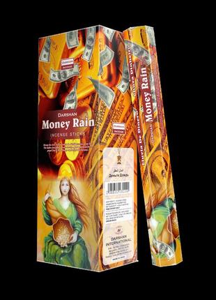 Набор  благовоний money rain (денежный дождь) 32222