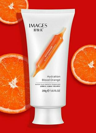 Пенка для очищения жирной/комбинированной кожи images blood orange, 200мл