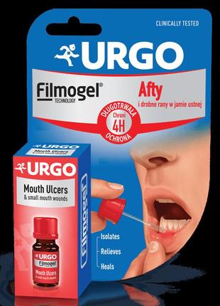 Рідкий пластир urgo filmogel у разі афтів і дрібних ранок у роті, 6 мл
