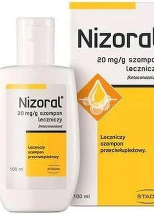 Nizoral (нізорал) 20 mg/ g нізорал шампунь від лупи 100мл