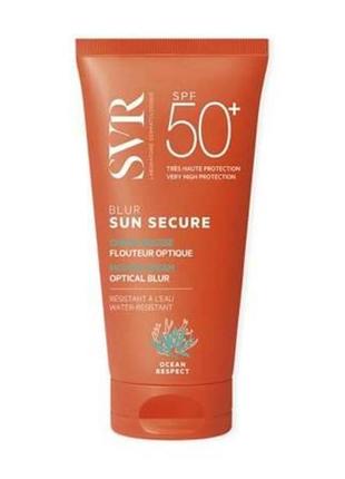 Солнцезащитный крем svr sun secure blur optical mous cream spf1 фото