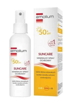 Спрей мінерально-захисний, emolium  suncare  spf 50+, 100 мл
