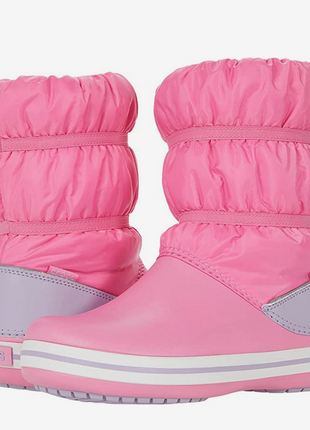 Зимние сапоги crocs. оригинал. новые. j6, европ. 38/39