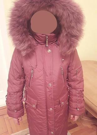 Пальто куртка 134р