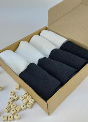 Носки мужские спортивные укороченные, набор 8 пар 39 - 44 р2 фото