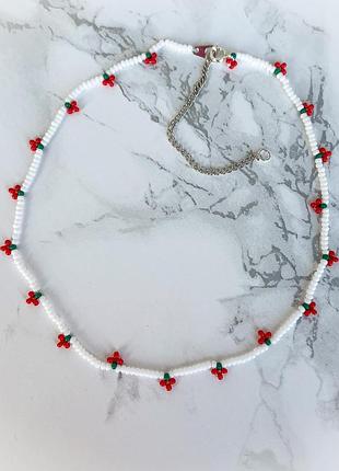 Чокер на шию полунички