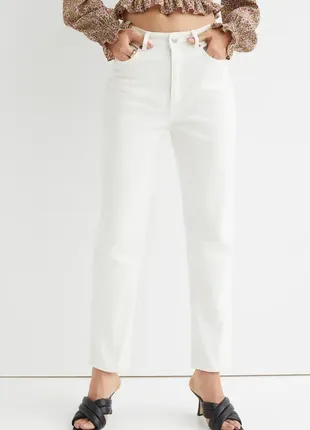 H&m slim mom high ankle jeans1 фото