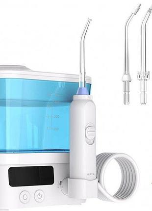Іригатор для порожнини рота dental pro white пpацює від акумулятора (cy-1912)