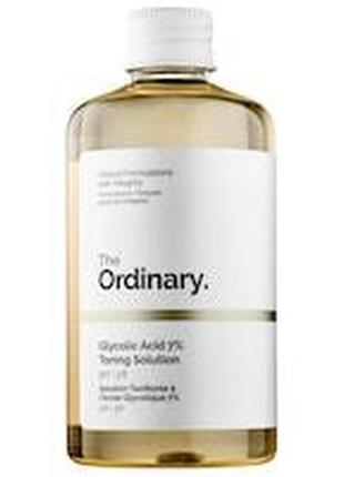 Очищуючий тонік the ordinary glycolic acid 7% toning solution( 240ml )