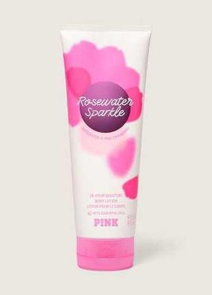 Парфюмированный лосьон для тела victoria's secret rosewater sparkle pink