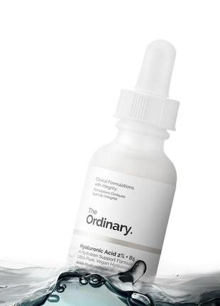 Сыворотка the ordinary hyaluronic acid 2% + b5 гиалуроновая кислота 30 ml2 фото