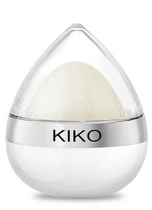 Бальзам для губ kiko new drop lip balm 01 c шиммером3 фото