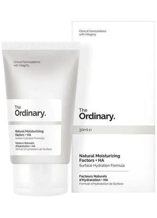 Зволожуючий крем для обличчя the ordinary natural moisturizing factors + ha 30 ml