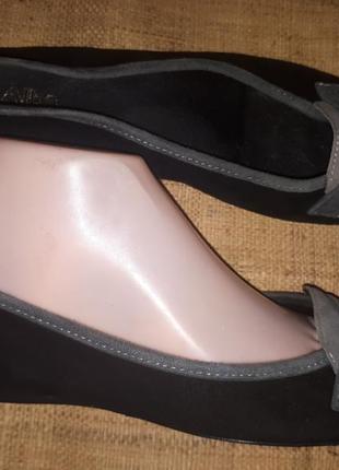 39р-26 см замша балетки alba moda made in italy