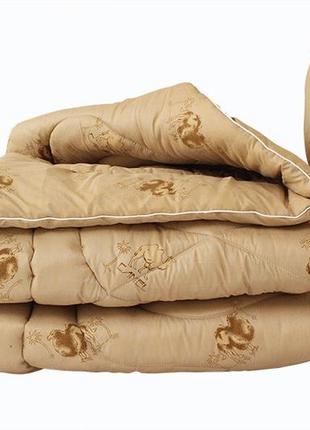 Одеяла пуховые полуторные  145х215 см.1.5-спальное  лебяжей  пух  camel3 фото