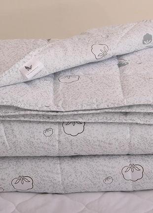 Одеяло летнее стеганое с узором микрофибра полуторное 145х215  1,5-спальное    cotton3 фото