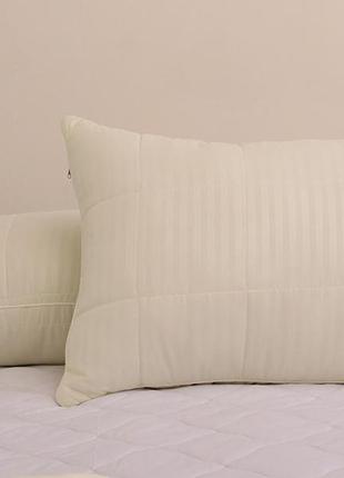 Одеяло хлопковое  лето стеганное 200х210 см легкое силиконовое   stripe3 фото