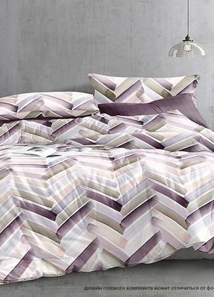 Постельное белье 220х240 евро  с компаньоном сатин люкс  s410