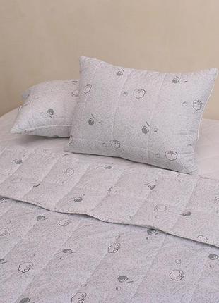 Одеяло стеганное синтепоновое лето евро  размер 200х210 см cotton3 фото
