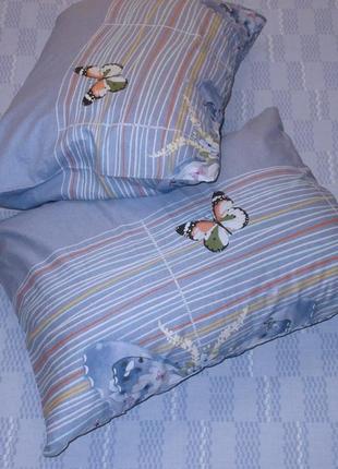 Комплект семейного постельного белья сатиновый, люкс качество с компаньоном s3344 фото