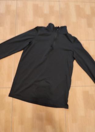 Водолазка спортивная. гольф. гольфик черный2 фото
