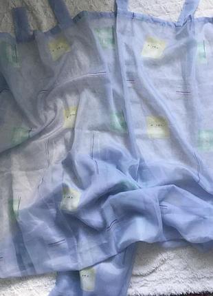 Шторы тонкие 140 245 две штуки