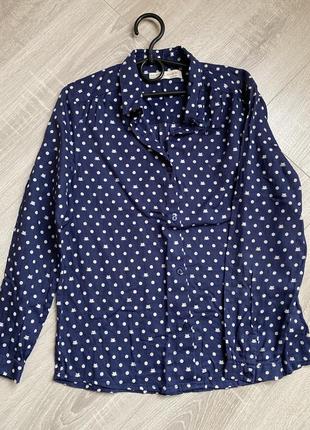 Блузка рубашка zara