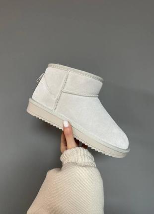 Угги ugg ultra mini milk suede