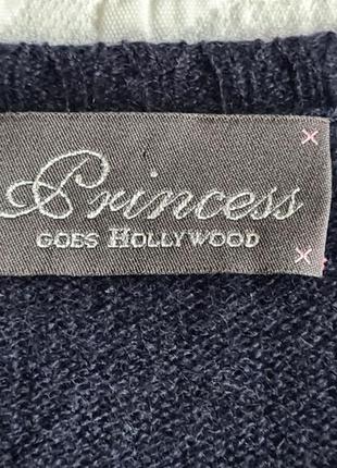 💣💣💣 женский кашемировый джемпер  свитер оверсайз princess goes hollywood с оригинальными нашивкам8 фото