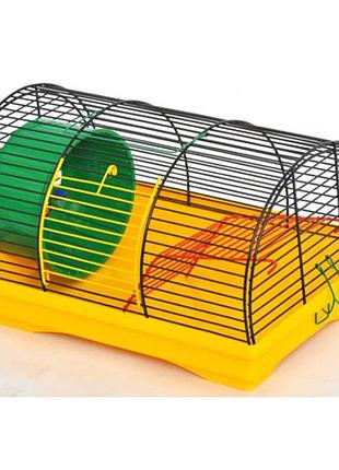 Клітка для хом'яків, малих гризунів  "бунгало-1"  фарба 33*23*20 см